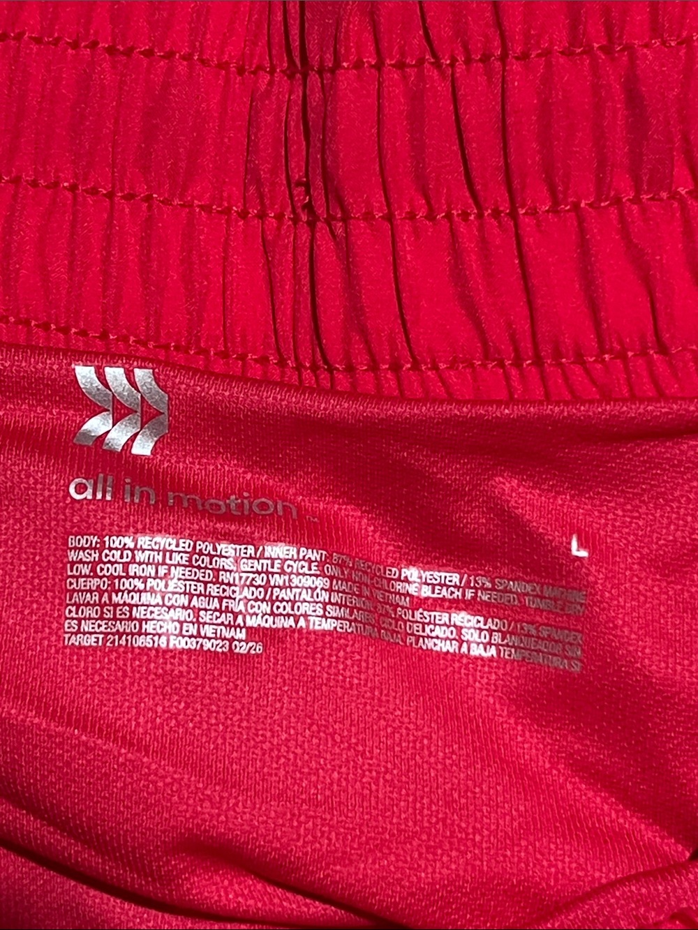 all in motion Hot Pink Athletic Running Shorts - Picture 3 of 5